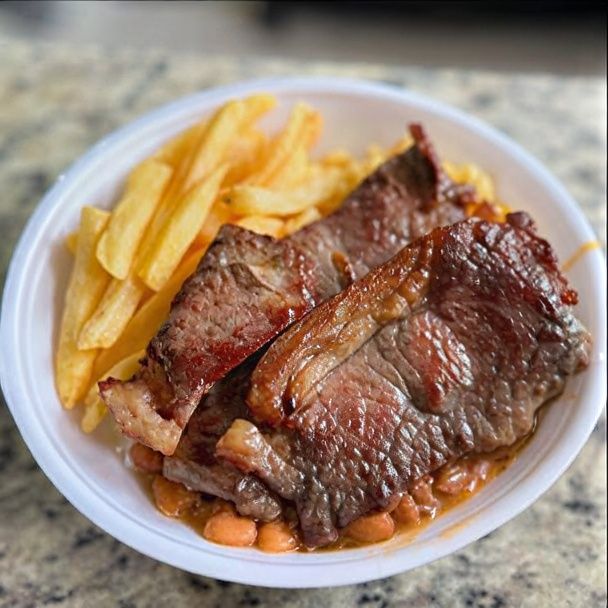 Baião de Dois, Fraldinha assada na Brasa e Batata