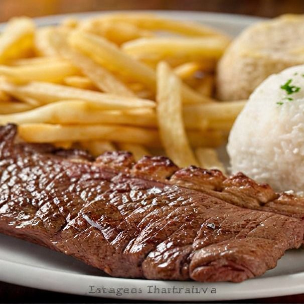 Baião de Dois,Contra Assado na Brasa e Batata
